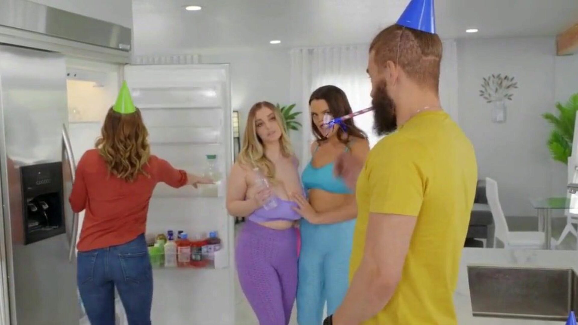 Brazzers - Smashing My Hot Roommates Big Tits Milf Hot Threesome Sex Cock, Sucking And Pussy Fucking